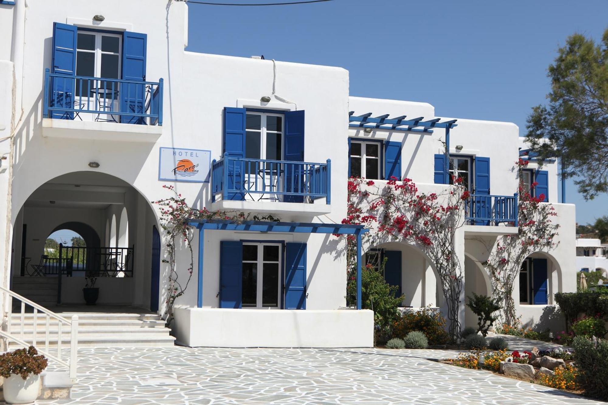 Paros Inn โลการาส ภายนอก รูปภาพ