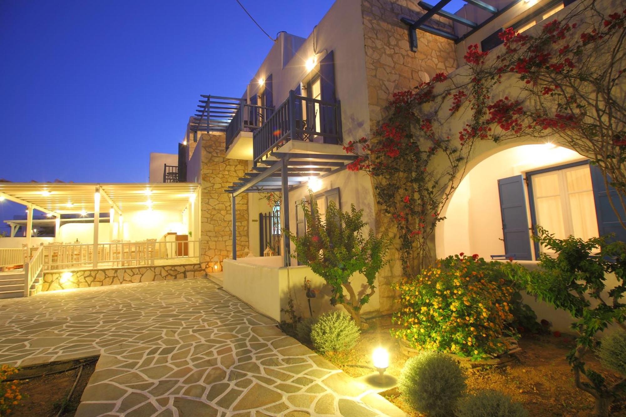 Paros Inn โลการาส ภายนอก รูปภาพ