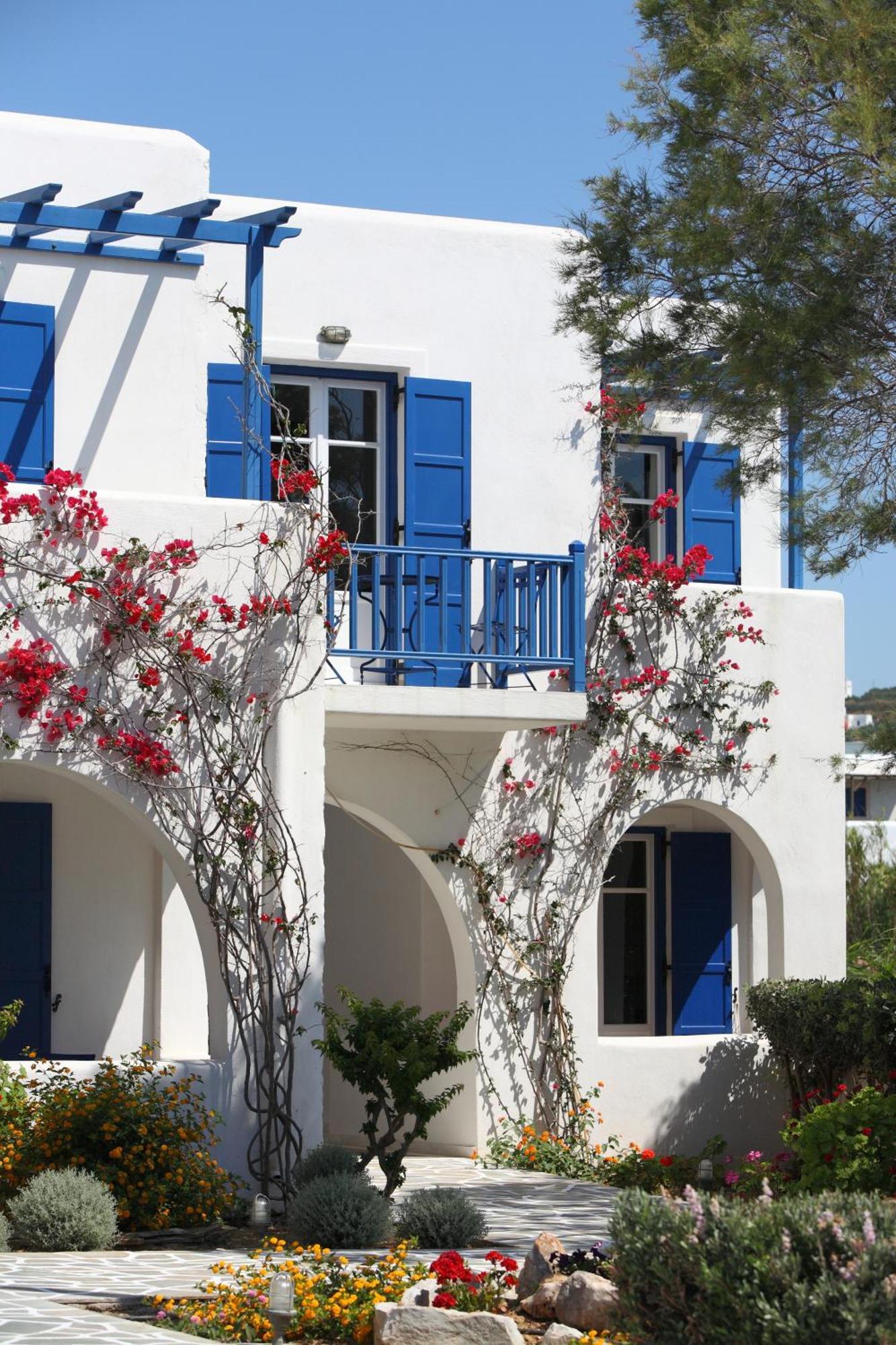 Paros Inn โลการาส ภายนอก รูปภาพ