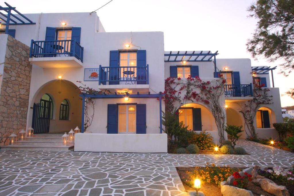 Paros Inn โลการาส ภายนอก รูปภาพ